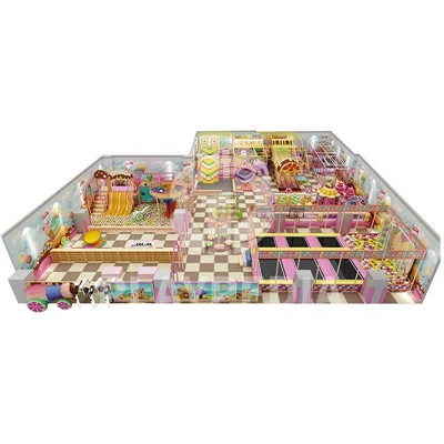 Candy Kingdom{0}}teemaline pehme mänguala